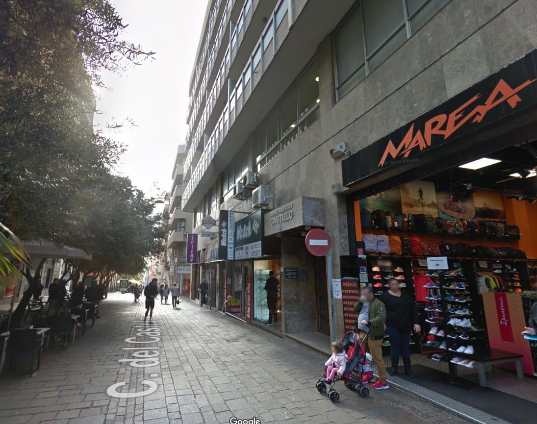 Zona peatonal comercial Santa Cruz de Tenerife compras